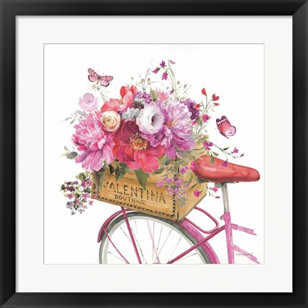 Framed Obviously Pink XXXIV Print