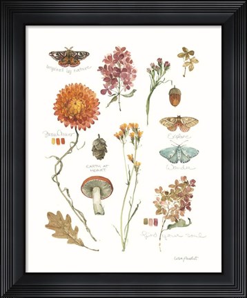 Framed Season's Study V Print