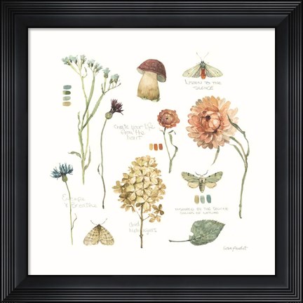 Framed Season's Study VI Print