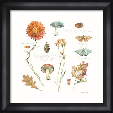 Framed Season's Study VII Print