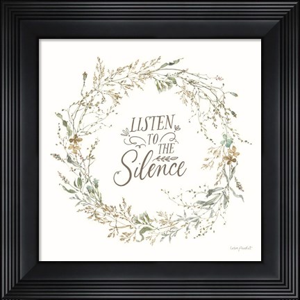 Framed Season&#39;s Study XVII Print