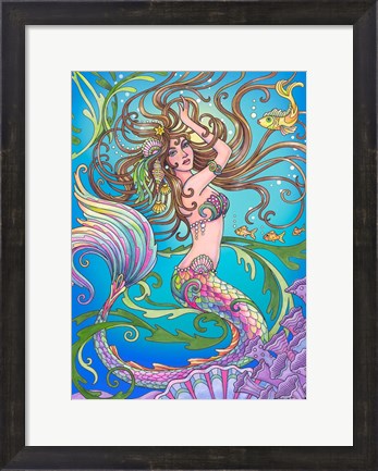 Framed Beauty of the Sea Print