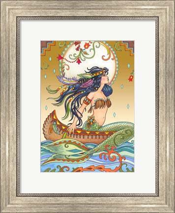 Framed Colors of the Wind Print