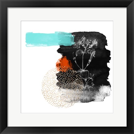 Framed Abstract Art Composition II Print