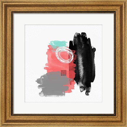 Framed Abstract Art Composition V Print