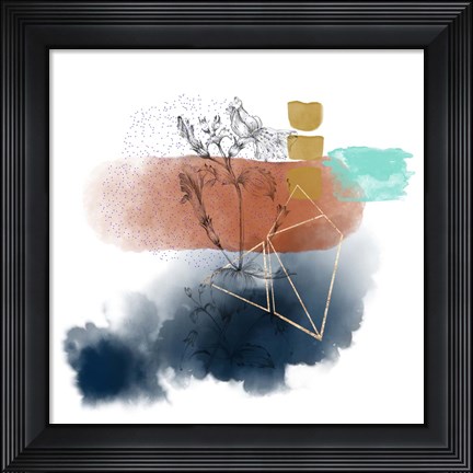 Framed Abstract Art Composition VI Print