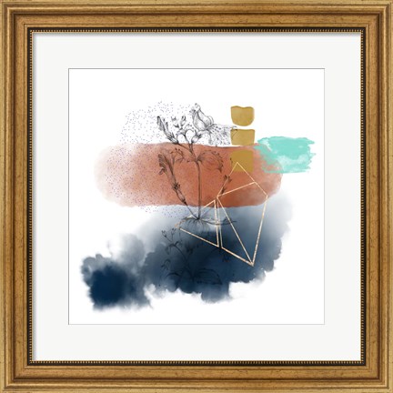 Framed Abstract Art Composition VI Print