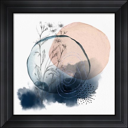 Framed Abstract Art Composition VII Print