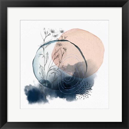 Framed Abstract Art Composition VII Print