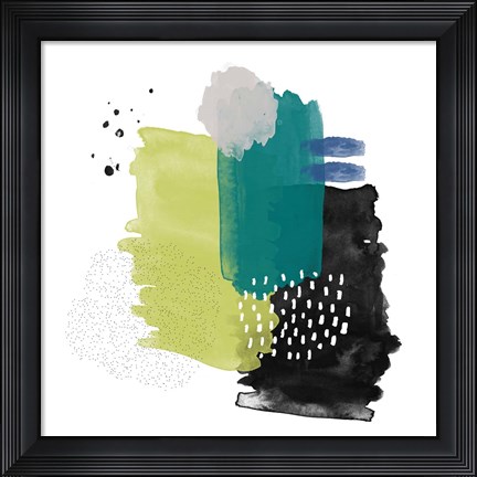 Framed Abstract Study Print