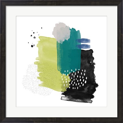 Framed Abstract Study Print