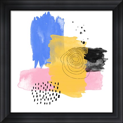 Framed Abstract Study I Print
