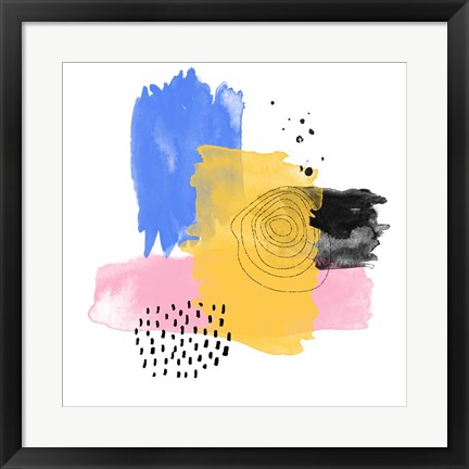 Framed Abstract Study I Print