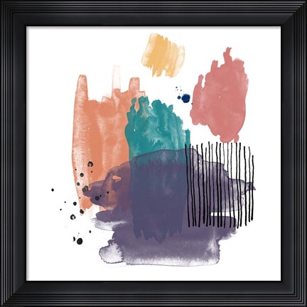 Framed Abstract Study II Print