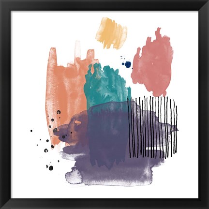 Framed Abstract Study II Print