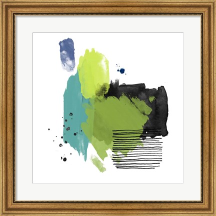 Framed Abstract Study IV Print