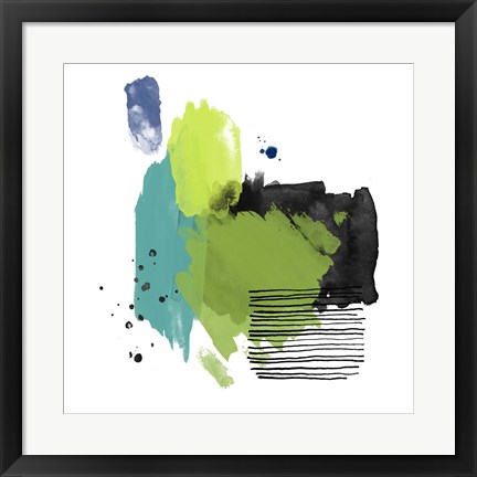 Framed Abstract Study IV Print