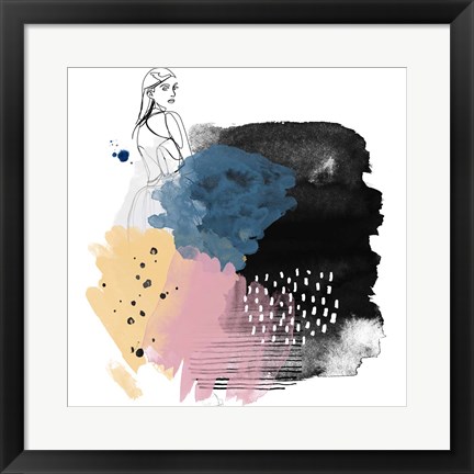 Framed Modern Abstract II Print