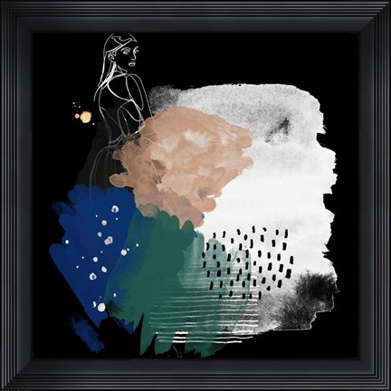 Framed Modern Abstract II Print