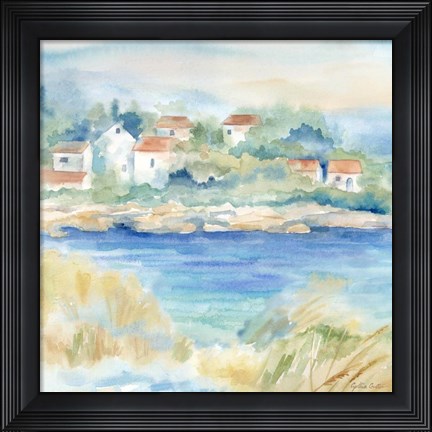 Framed Mediterranean Breezes II Print
