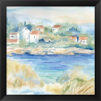 Framed Mediterranean Breezes II Print