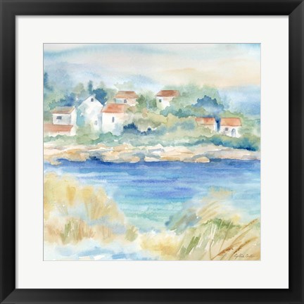 Framed Mediterranean Breezes II Print