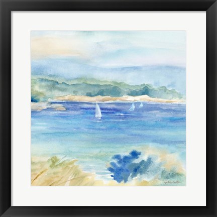 Framed Mediterranean Breezes III Print