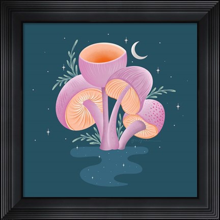 Framed Fantastic Fungi V Print