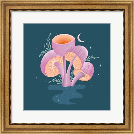 Framed Fantastic Fungi V Print