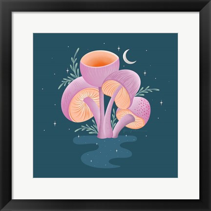 Framed Fantastic Fungi V Print