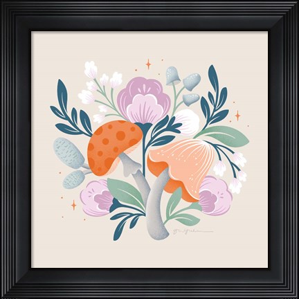 Framed Fantastic Fungi II Print