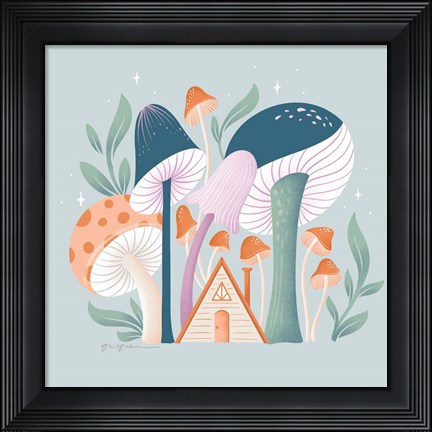 Framed Fantastic Fungi VI Print