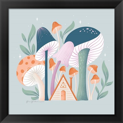 Framed Fantastic Fungi VI Print