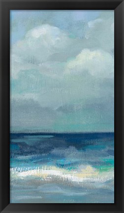 Framed Clouds and Sea Crop Print