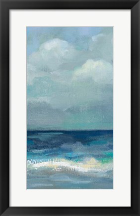 Framed Clouds and Sea Crop Print