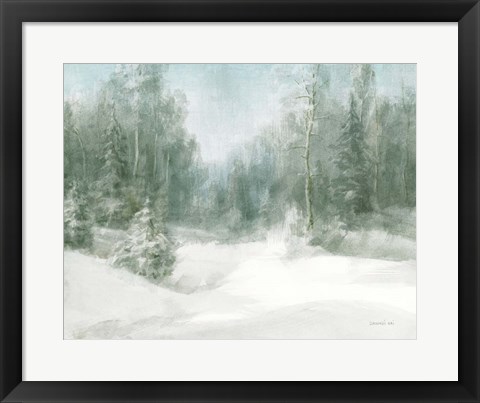 Framed Peaceful Holiday Print