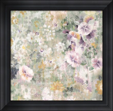 Framed Flower Shower Light Print