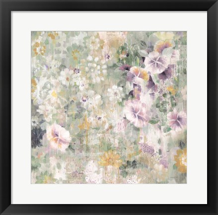 Framed Flower Shower Light Print