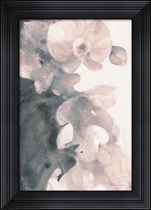 Framed Orchid Splendor II Blush Print