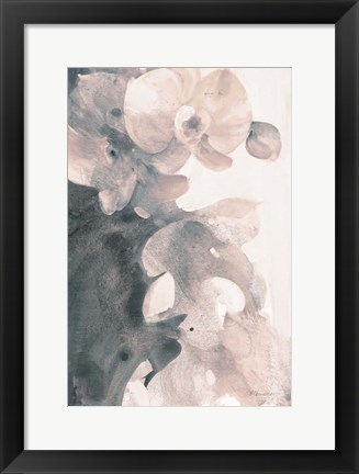 Framed Orchid Splendor II Blush Print