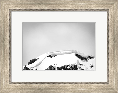 Framed Avalanche View Print