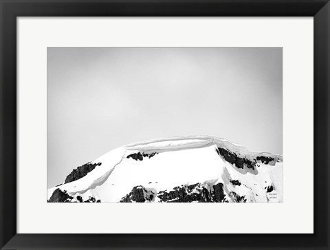 Framed Avalanche View Print