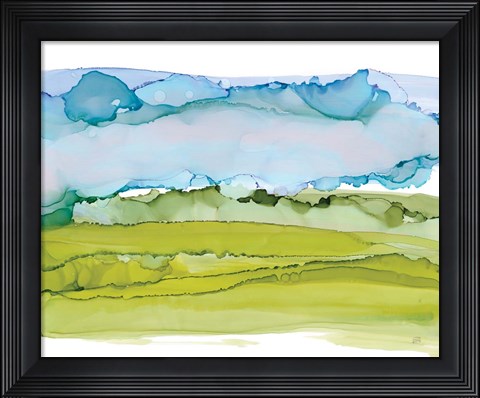 Framed Tinted Sky I Print