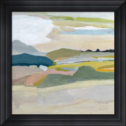 Framed Foraging in the Spring Print