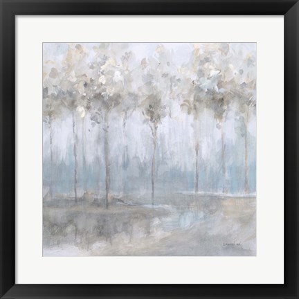 Framed Subtle Woodland Print