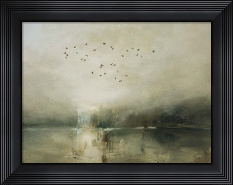 Framed Evening Flight Print