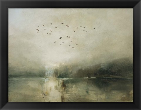 Framed Evening Flight Print