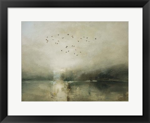 Framed Evening Flight Print