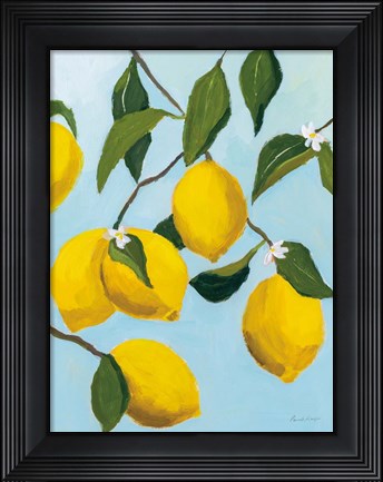 Framed Lemon Tree Print
