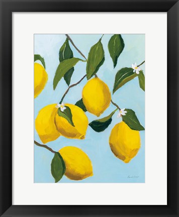 Framed Lemon Tree Print